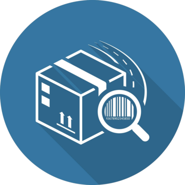pngtree package tracking icon flat design logistic shipment tracking vector png image_20941102